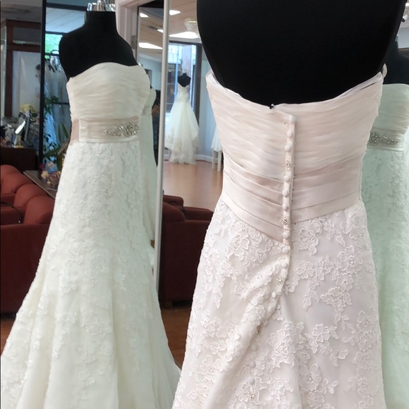 Gorgeous lace wedding gown